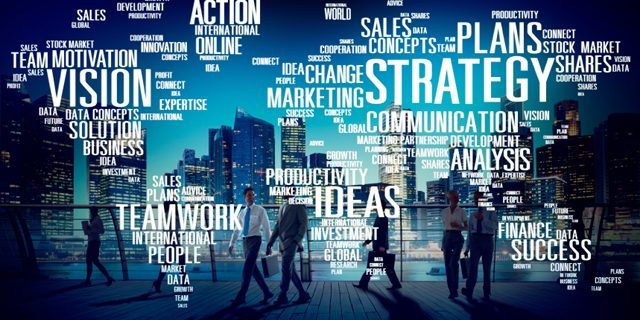 Strategy Analysis World Vision Mission Planning Concept